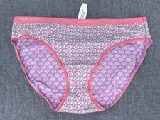 Vintage Victoria's Secret Signature Logo Band Hi Leg Brief Panty Elephant XL