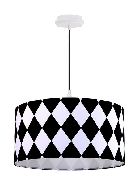HäNgeleuchte Retro Schwarz Weiß Ø40Cm E27 Erik Esstisch Wohnzimmer Pendelleuchte-image