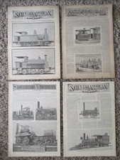 4 SCIENTIFIC AM. SUPPLEMENT 1879-1903 RR RAILROAD TRAIN EGYPT MUMMIES BATTERIES