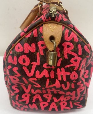 Louis Vuitton x Stephen Sprouse Pink Graffiti Speedy 30 Limited
