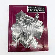 The Pop-Up Book of M.C. Escher Hardcover Pomegranate Artbooks 1991 GOOD