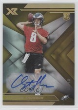 2019 Panini XR Rookies Gold Auto /10 Clayton Thorson #167 Auto 09j5