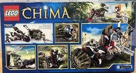 70001 CRAWLEY'S CLAW RIPPER lego legos set NEW legends of chima SEALED Leonidas