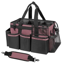 Wearable Cleaning Caddy, Cleaning Caddy Supplies Organizer with Handle & Shou...