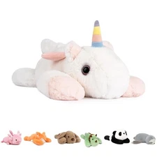 NiuniuDaddy 20" | 3.3 Pound Unicorn Weighted Stuffed Animals Plush Toy Large ...