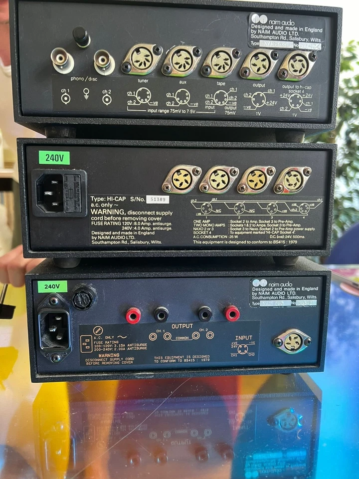 NAIM Chrome Bumper Komplett mit Kabeln - Bild 3 von 4