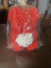 Rose Teddy Bear for Mom Mother's Day Birthday Valentine anniversary