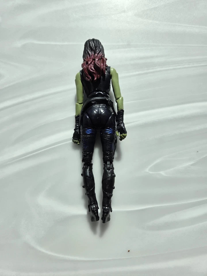 Marvel Legends Gamora 6” Figure Guardians of the Galaxy Groot BAF Wave Loose MCU - Image 4 of 4