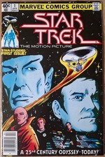 Star Trek #1 - VFN- (7.5) - Marvel 1980 - 40 Cents copy - Cockrum art - Movie