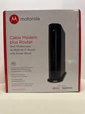 Motorola 16x4 Cable Modem Plus AC1900 WiFi Router - Model MG7550