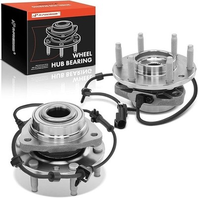 A-Premium 2 x Rear Wheel Bearing and Hub Assembly with 5-Lug Compatible with