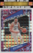 2020-21 Panini Mosaic Ben Simmons #25 Overdrive
