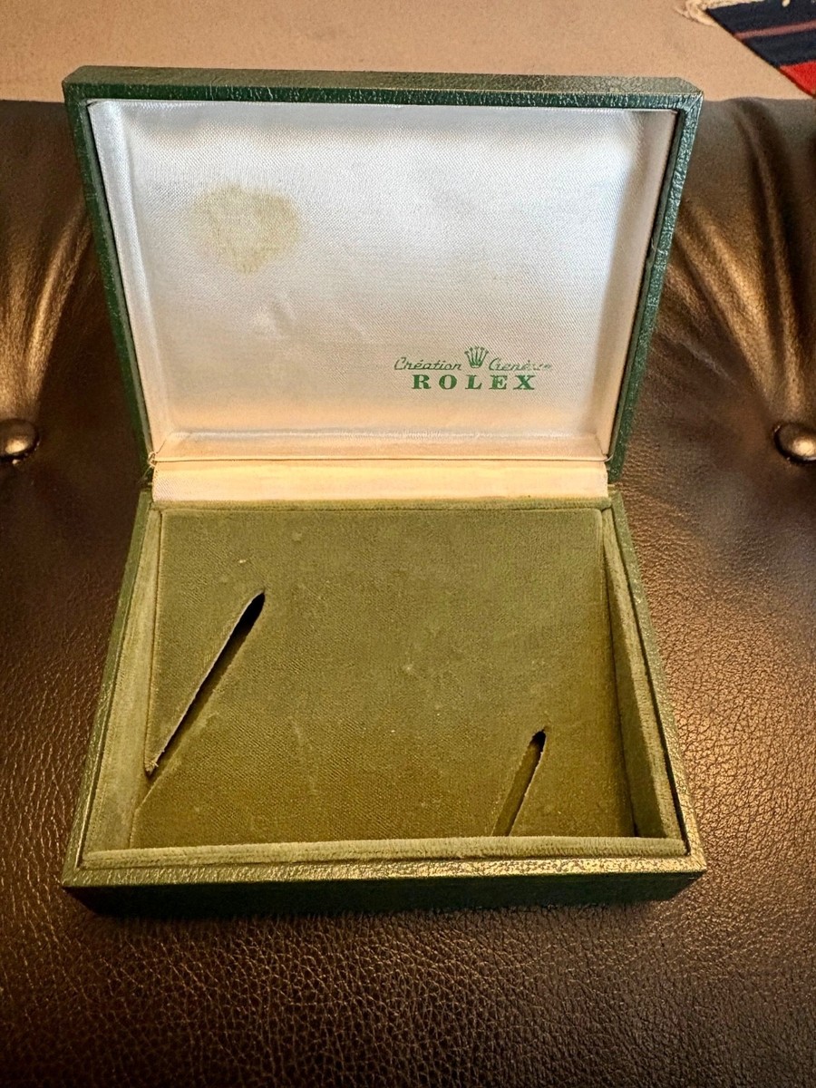 Rolex 50 Year Anniversay Vintage Coffin Watch Box 1926/1976 | eBay