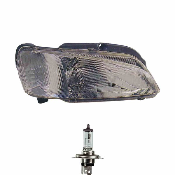 Halogen Scheinwerfer Frontscheinwerfer Links H4 FüR Peugeot 106 II Inkl. Lampen-image