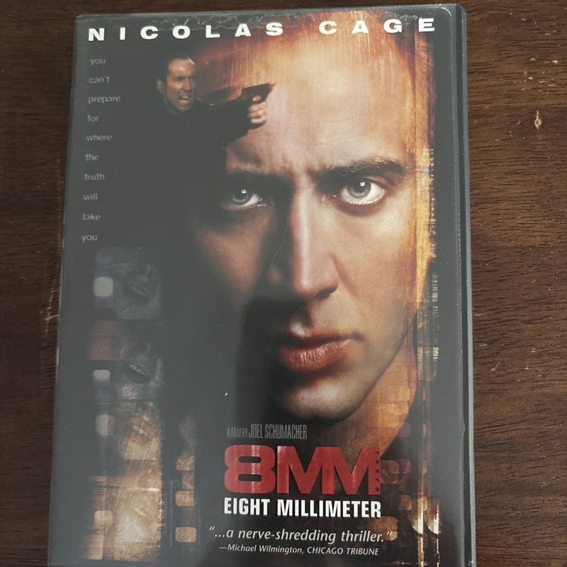 8MM Eight Millimeter DVD Nicholas Cage
