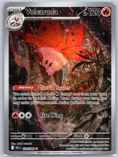 Volcarona 100/086 Near Mint SV: Black Bolt Pokemon Shipnow on eBay