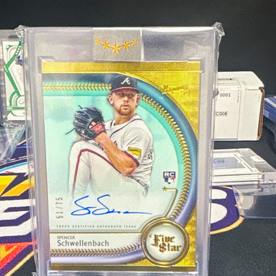 Topps 2024 Five Star Spencer Schwellenbach RC Auto #FSA-SSC /75