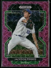 Jackson Ferris 2022 Panini Prizm Draft Picks IMG Academy