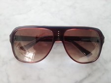 SAMA EYEWEAR SUNGLASSES MODEL MULHOLLAND DRIVE IN BROWN-BLUE COLOR COMBINATION