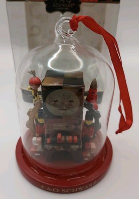 FAO Schwarzenbach Clocktower Ornament ''Return To Wonder'' 2018 Glass Ornament