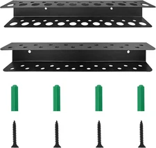 2 Pack Screwdriver Organizer Wall Mounted – Heavy Duty Rustproof Tool Organize