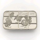 Easter 1975 Canceled Madison Mint 1oz .999 Silver Bar Ultra Rare Only 10 Made