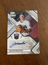 Jacob Meador 2018 Elite USA 18U National Team Auto JM United States Dodgers /99