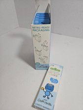 5 Sesame Street Glo Pals Light Up Sensory Bath Cubes Cookie Monster Box Of 4