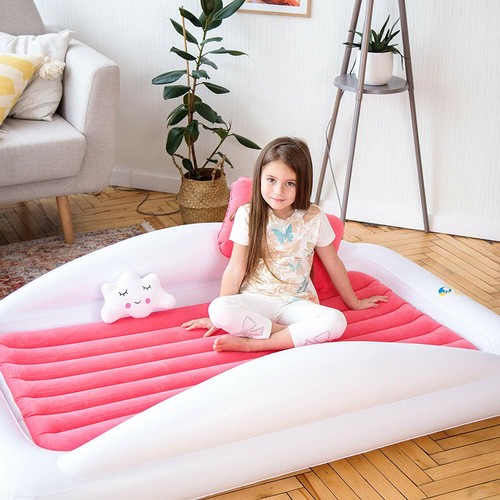 Sleapah Inflatable Toddler Travel Bed – Portable Bed Air Mattress set for Kids - Picture 5 of 33