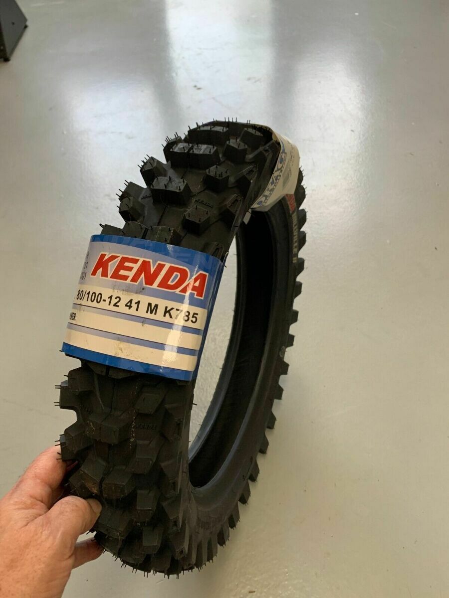 Kenda K785 Millville II 80/100-12 Rear Tire MX Dirt Bike | eBay