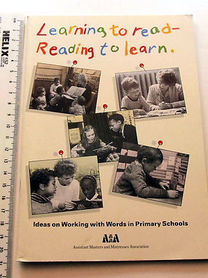 LESEN LERNEN - LESEN LERNEN UM ZU LERNEN AMMA 1988 50 SEITEN 21 X 15 CM GRUNDSCHULE