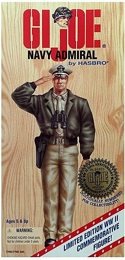 GI JOE WW2 50th Anniversary Commemorative Edition_NAVY ADMIRAL 12