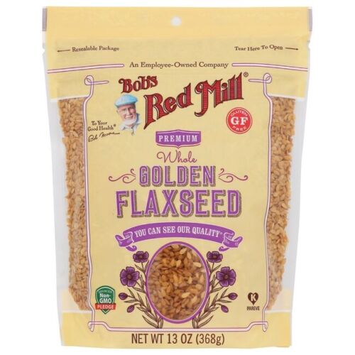 Bob's Red Mill Premium Whole Golden Flaxseed 13 oz Pkg