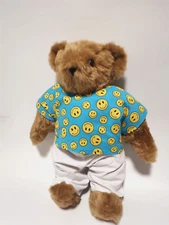 Vermont Golden Brown Patient Doctor Bear Hospital Smiley Scrubs Plush Jointed 15