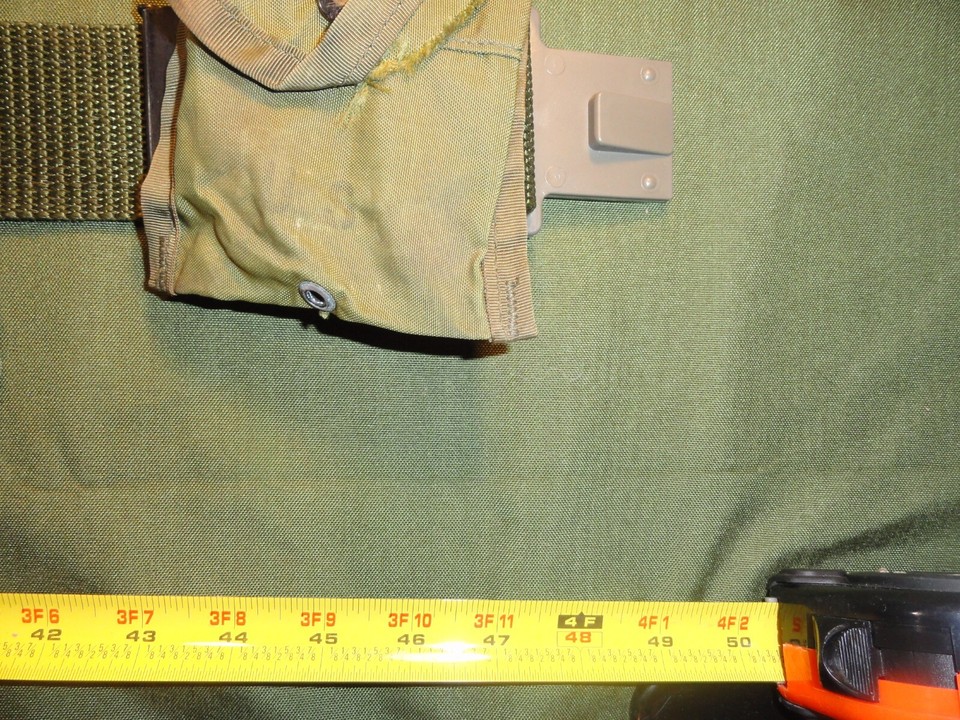 VIETNAM ERA LC-1 LOAD CARRYING SUSPENDERS ALICE CLIP OD GREEN LBE RIG ...