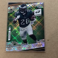2021 Prestige Football Diamond Miles Sanders Philadelphia Eagles #111 A-54