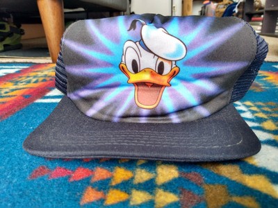 Donald Duck vtg Trucker Hat mesh 