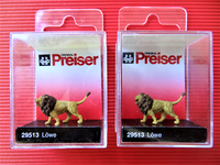 Preiser H0 2Er Set LöWe 29513 FüR Zoo Circus Anlage Etc.