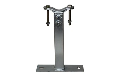 ZANCA A MURO TIPO EMILIA TELESCOPICA RINFORZATA 25-45 CM FISSAGGIO PALO ANTENNA