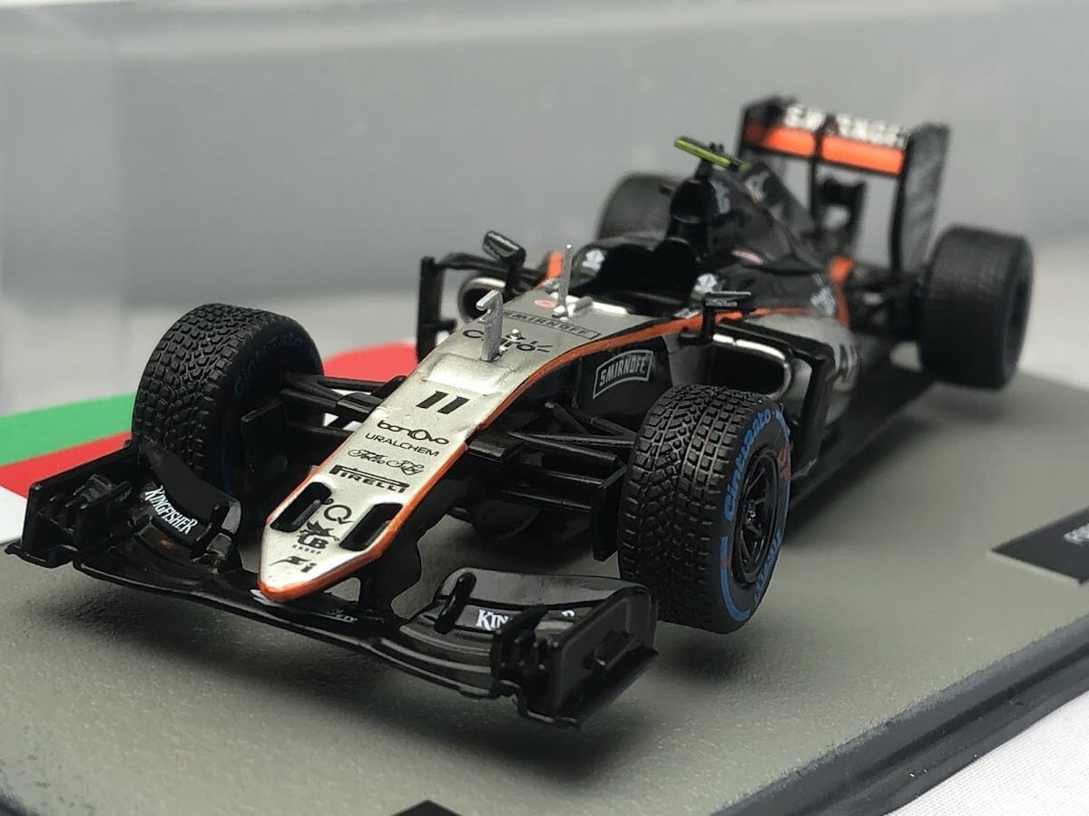 11 2016 Force India VJM09 Sergio Perez 1/43 Diecast Model F1 Car