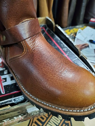 HH Boots Rare Matterhorn Women Harness Boots Leather DH 5055 Made in USA New Box - Picture 11 of 12