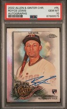 2022 Topps Allen & Ginter Chrome Baseball Cards Checklist and Odds 32