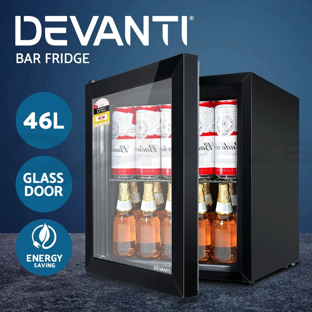 Devanti 46l cheap bar fridge