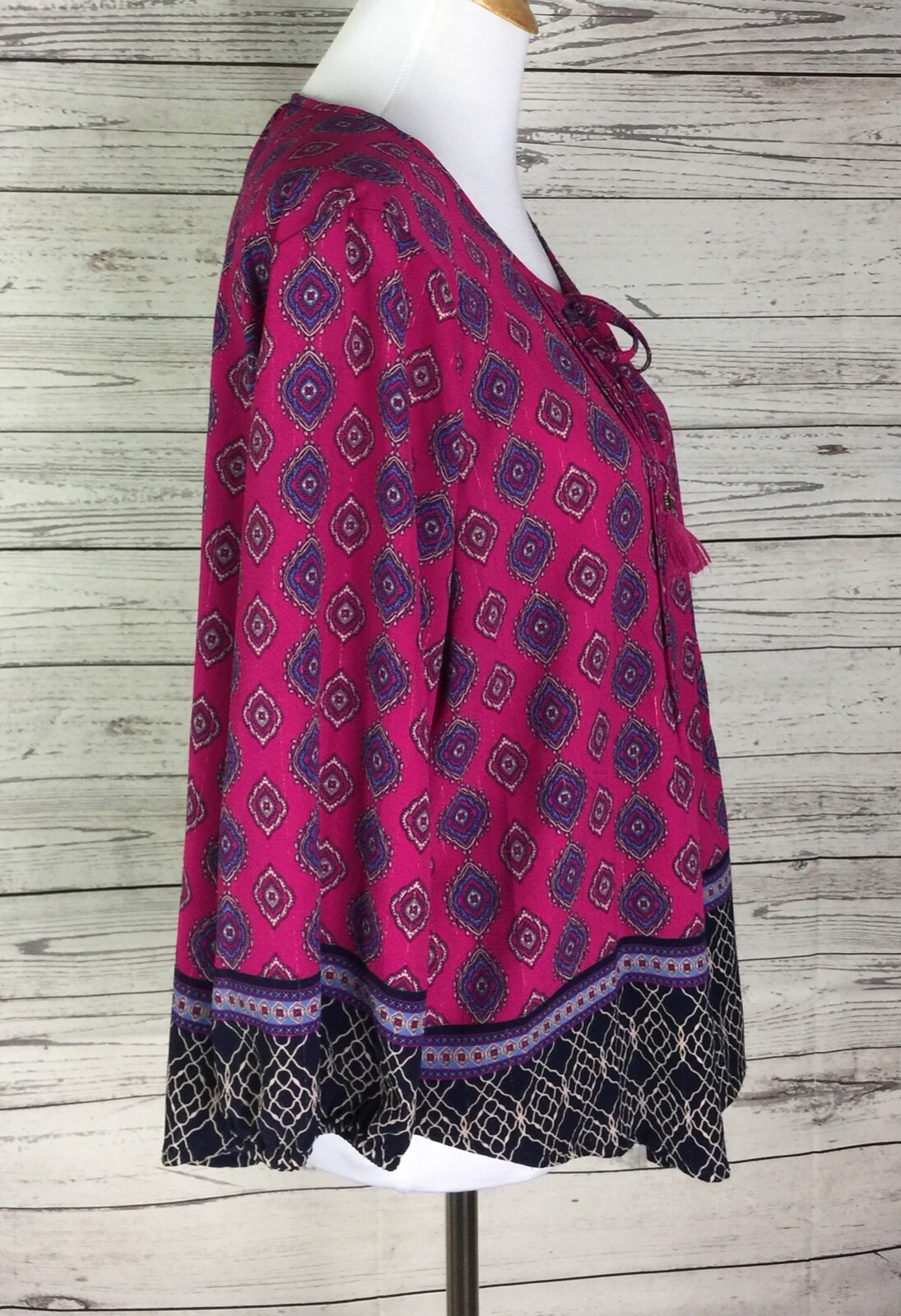 Ruby Rd Petite Top Women’s Size PL Multicolor Key… - image 10