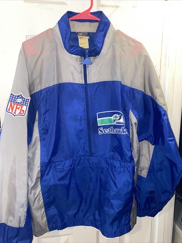 VINTAGE SEAHAWKS Football RAIN JACKET 