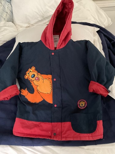 Disney Bear in the Big Blue House coat/jacket 4T Y2K nice! Clean! No wear! RARE - Picture 2 of 9