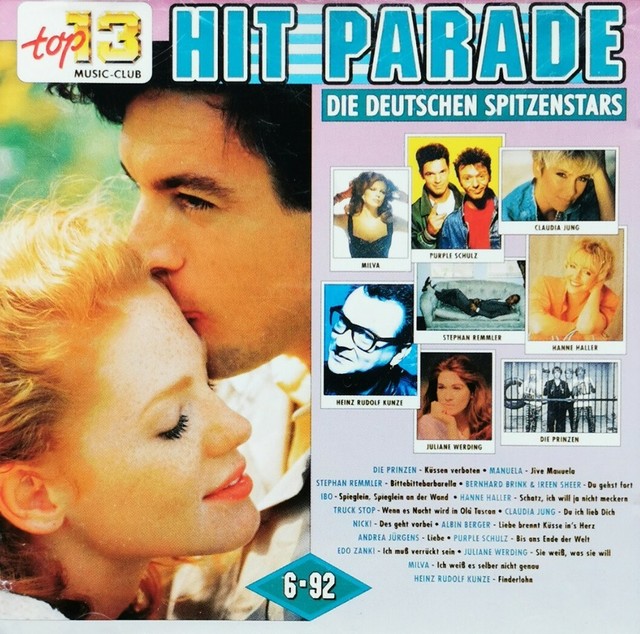 Top 13 Music Club Musik Hitparade 6 1992 Deutsche Schlager Cd Ebay