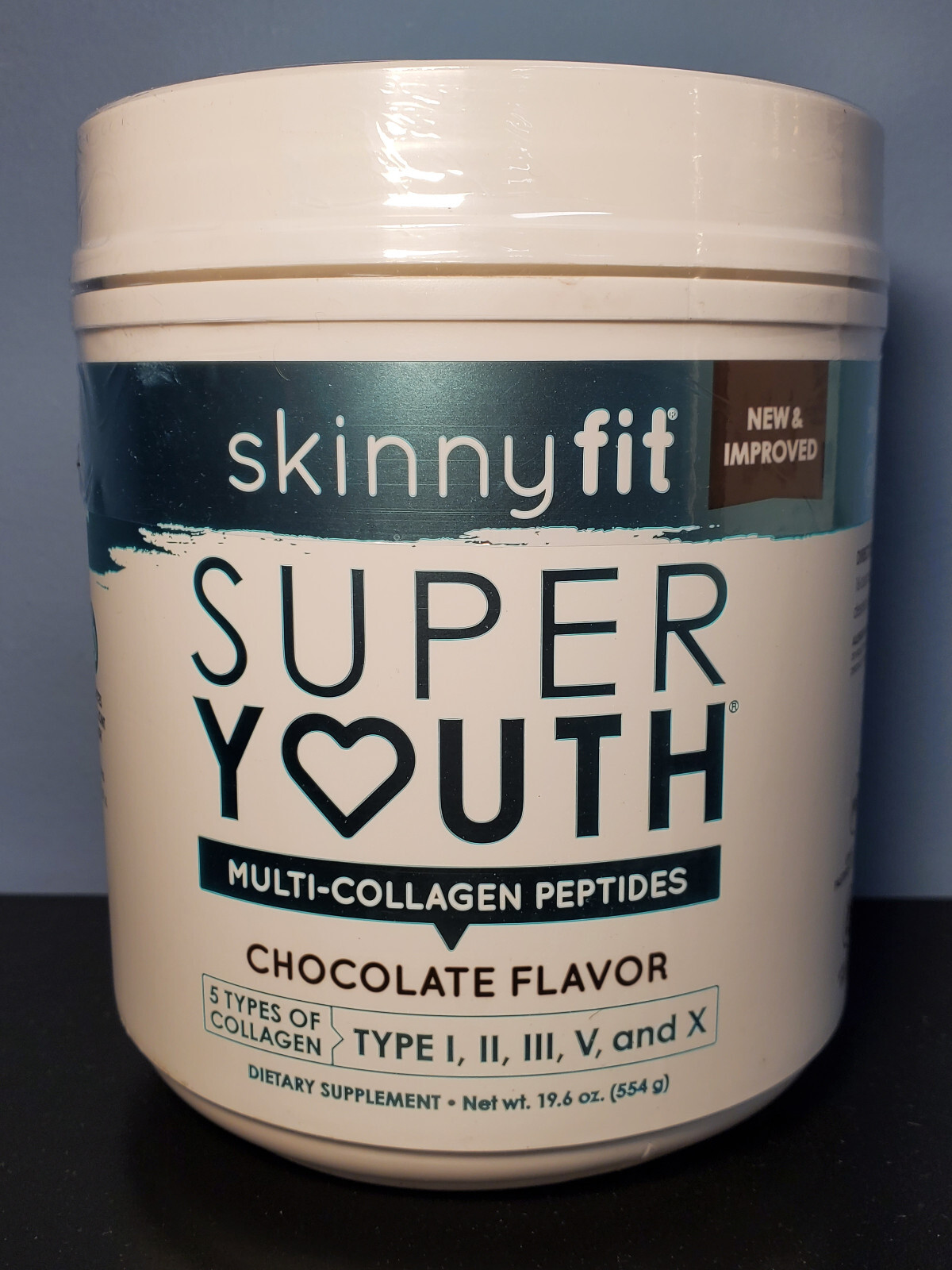 Skinny Fit Super Youth MultiCollagen Peptides Chocolate 28 Serving Exp 2/25 eBay