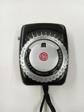 VINTAGE GENERAL ELECTRIC EXPOSURE METER TYPE PR-1 WITH LEATHER CASE. USA