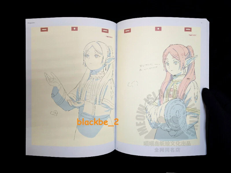 Anime Frieren: Beyond Journey's End Art Work Book Collection Picture Album Gift - Image 3 of 4